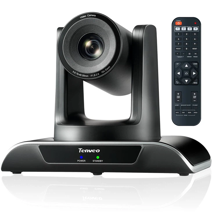 Equipamento de conferência HDMI Video PTZ Câmera 10x Zoom óptico