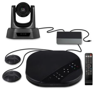Kit de videoconferência com zoom de 10X
