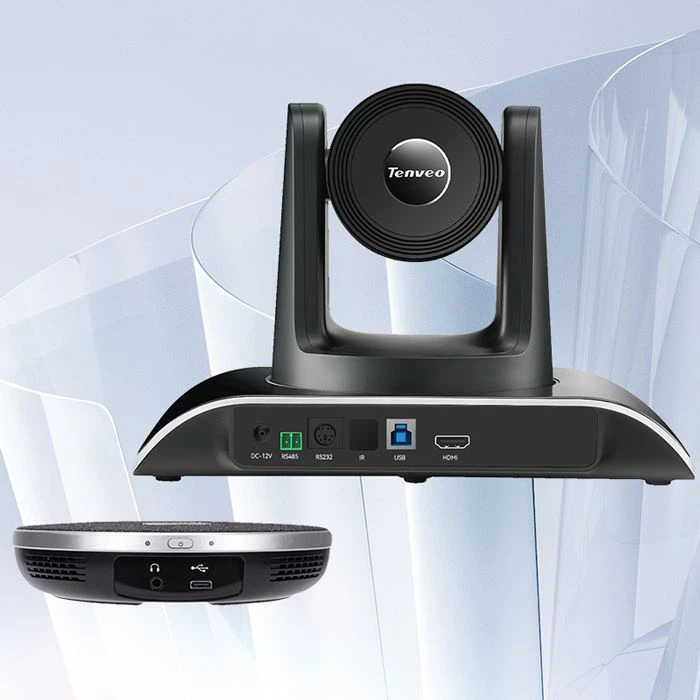 TEVO-VHD3U and TEVO-M3B HDMI USB camera 3x Zoom PTZ Video Confernce Room Camera and omnidirectional bluetooth speakerphone high quality